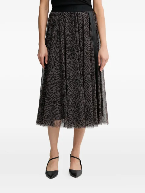 Joop! Fridi belted midi skirt