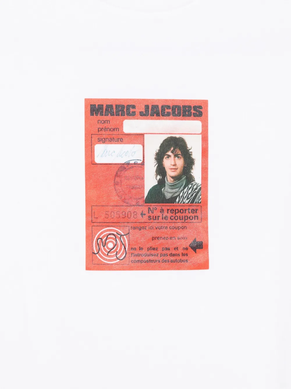 A.P.C. x Marc Jacobs T-shirt met grafische print Wit