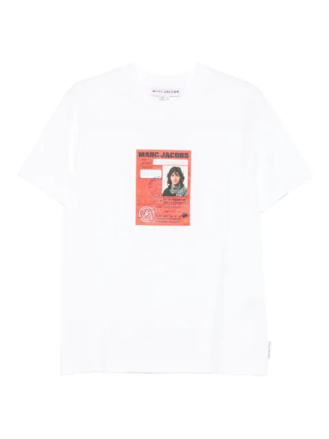 A.P.C. playera con estampado gráfico