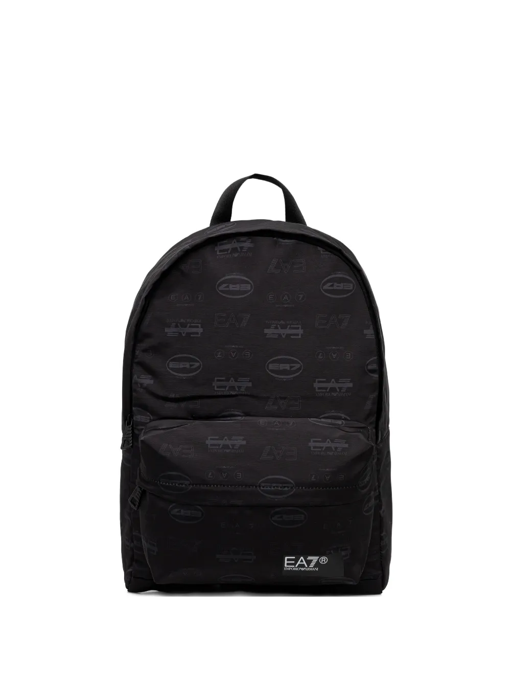 Ea7 Emporio Armani logo-print backpack | Black | Image 1