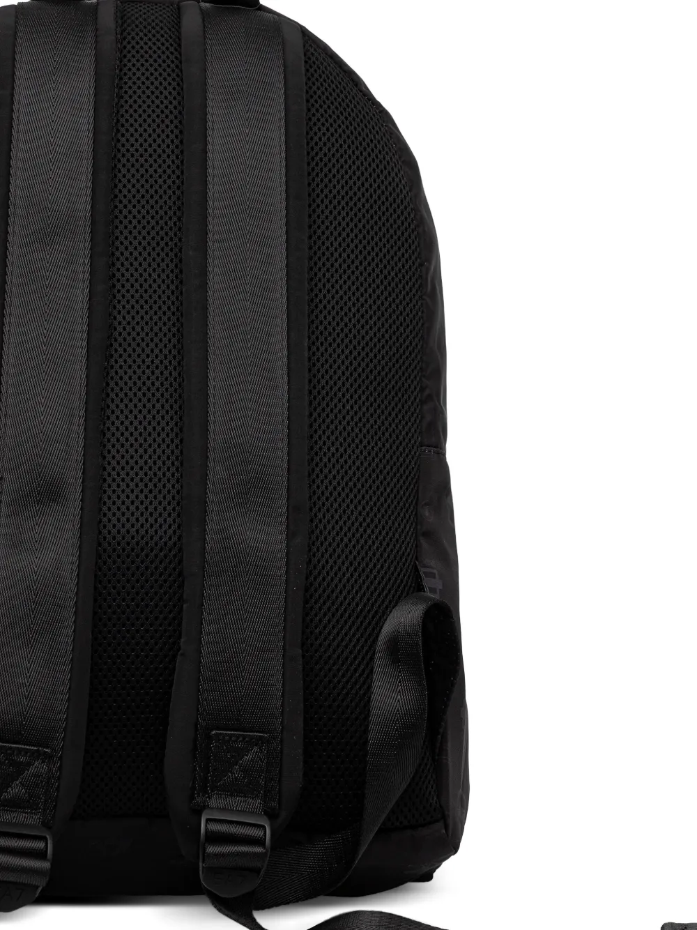 Ea7 Emporio Armani logo-print backpack Zwart