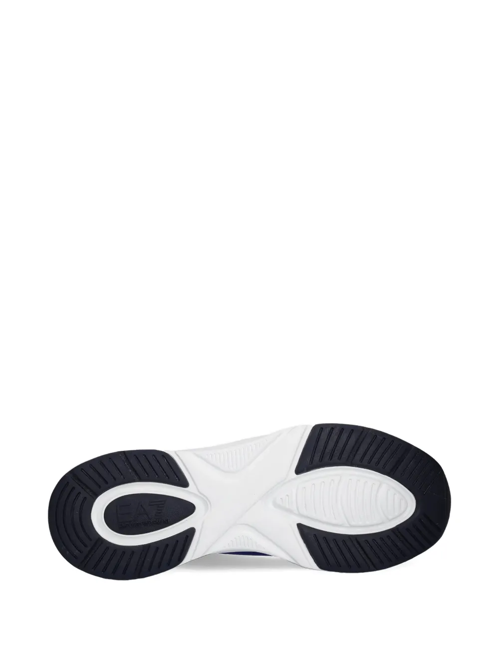 Ea7 Emporio Armani Infinity Cage sneakers Blauw