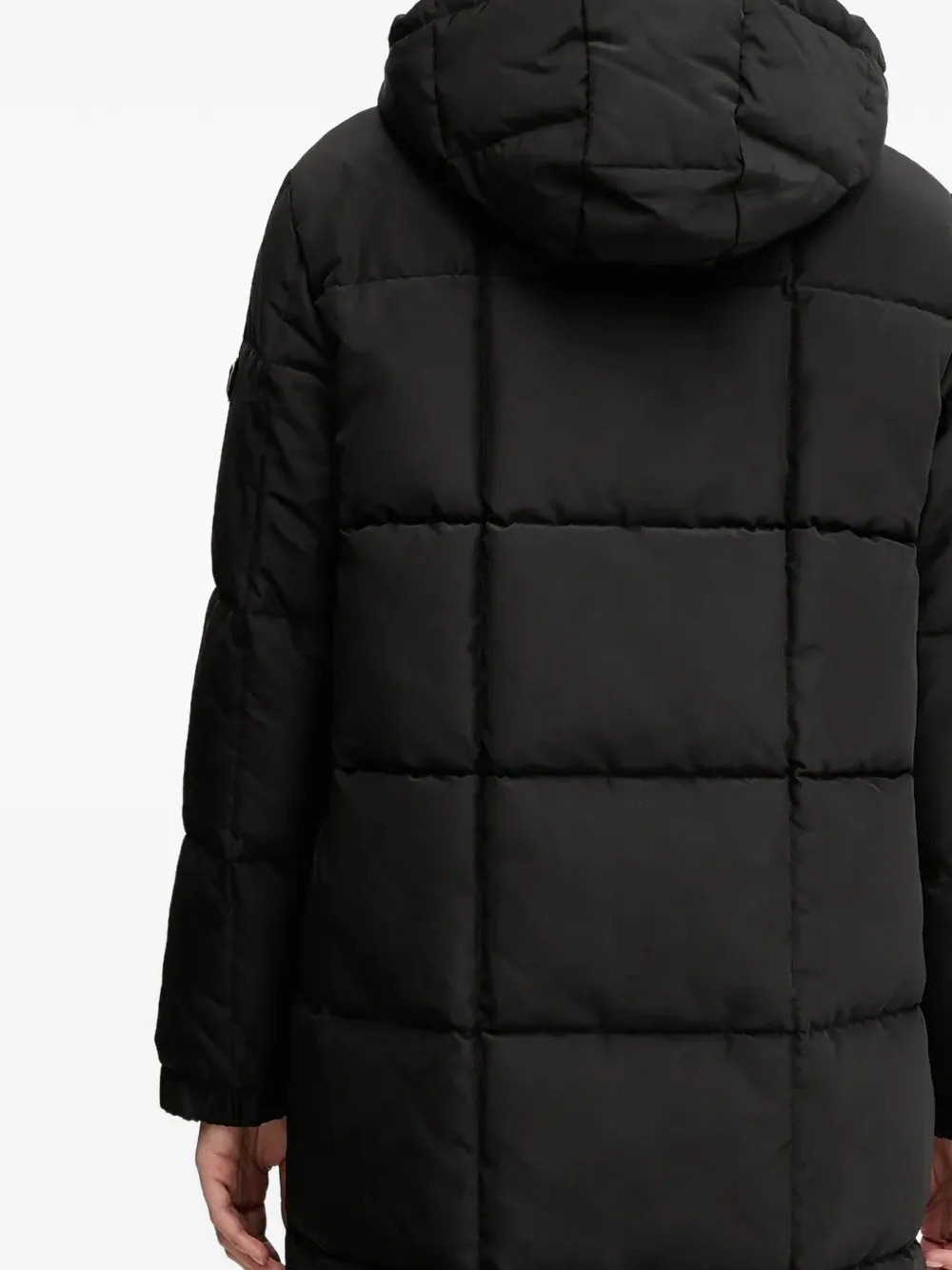 Ea7 Emporio Armani Calidum7 jas met capuchon Zwart