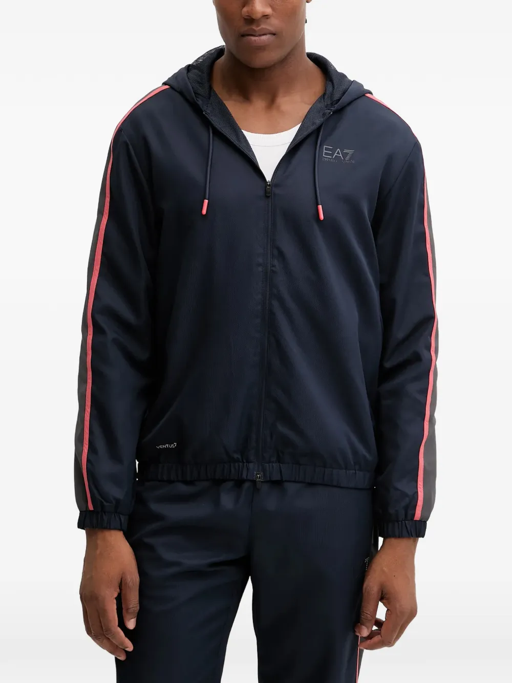 Ea7 Emporio Armani hooded tracksuit - Blu