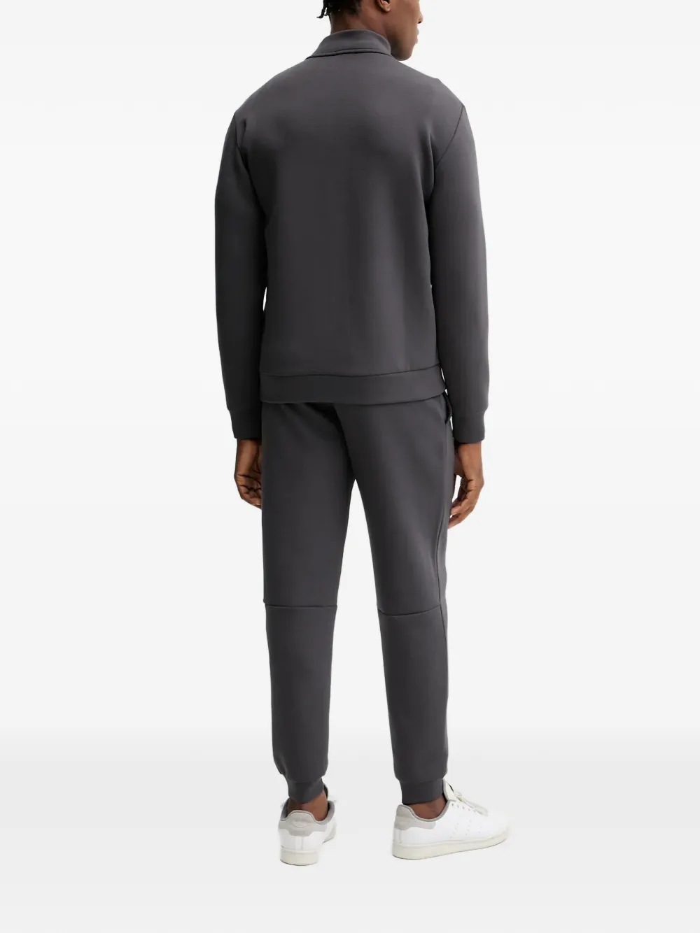 Ea7 Emporio Armani logo-detail tracksuit Grijs