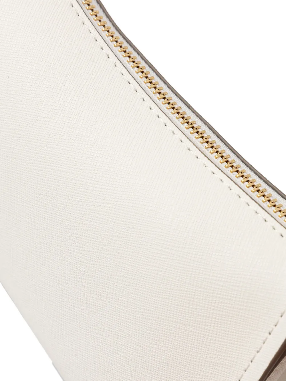 DKNY Avril logo zip tote bag Wit