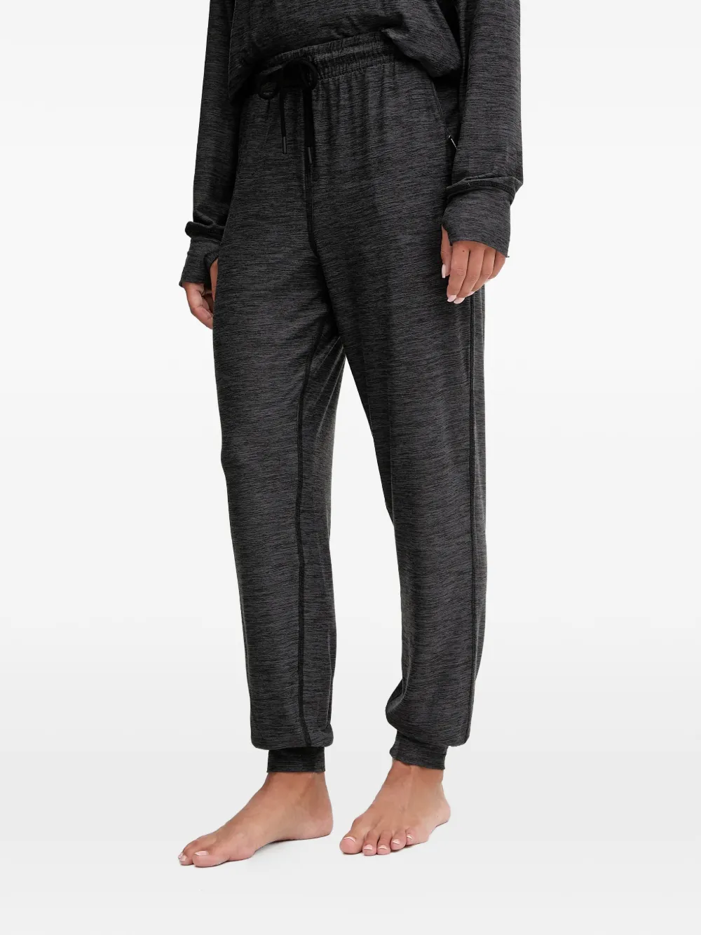 Dkny Hooded Pajama Set In Gray