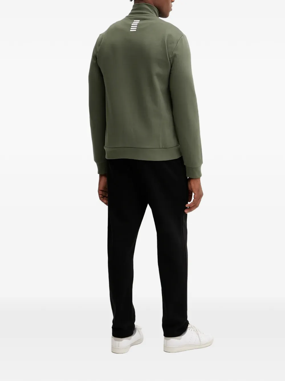 Ea7 Logo-detail Tracksuit In Green