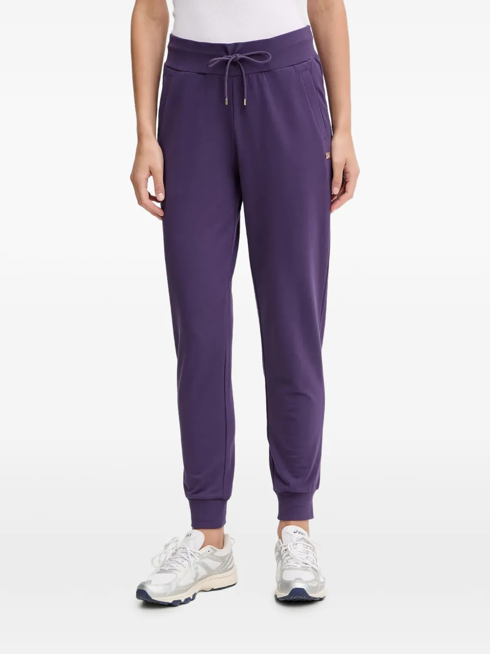 Ea7 Emporio Armani zip-up tracksuit Paars