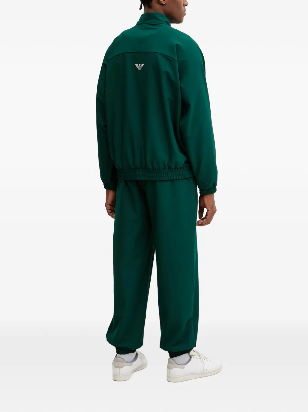 Ea7 Zip-up Tracksuit In Green
