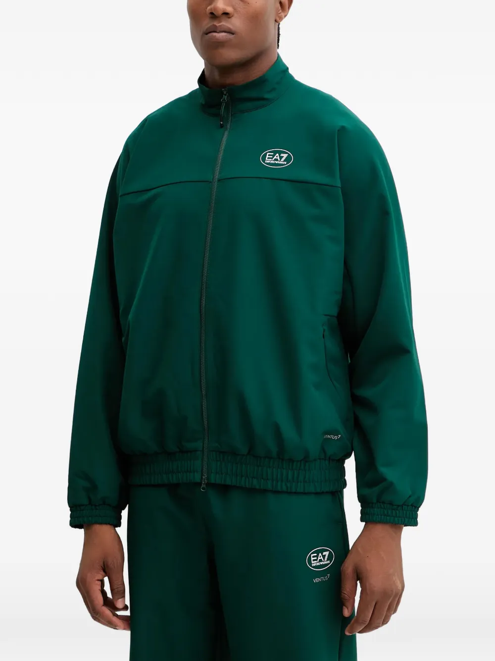 Ea7 Emporio Armani zip-up tracksuit - Verde