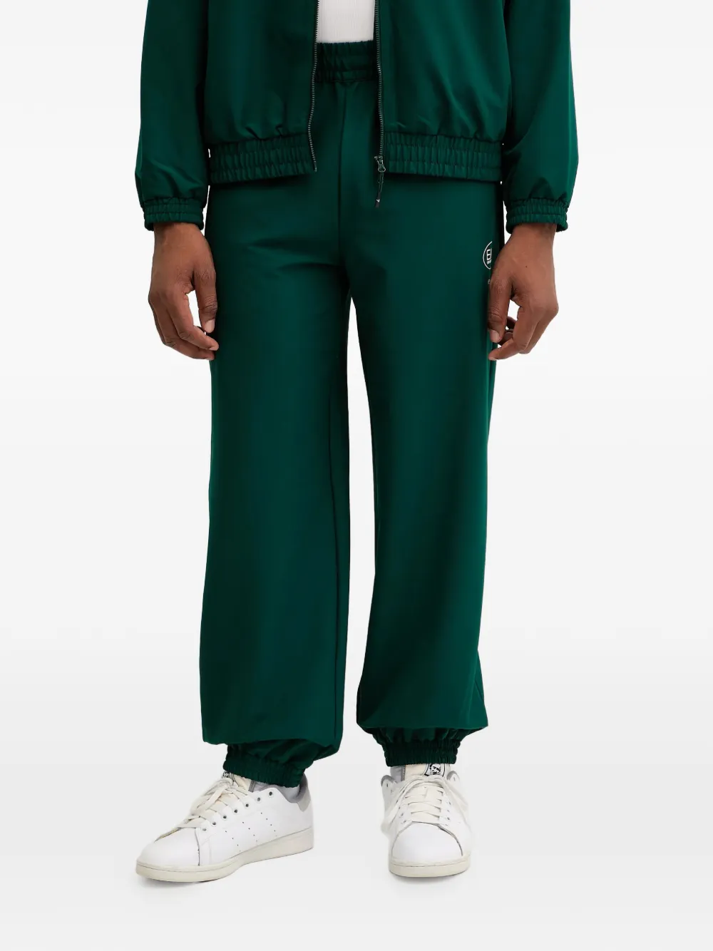 Ea7 Zip-up Tracksuit In Green