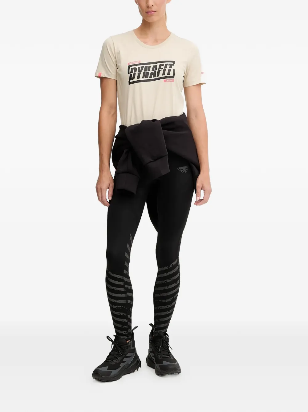 DYNAFIT trail reflective striped performance trousers | Performance Leggings | Image 2