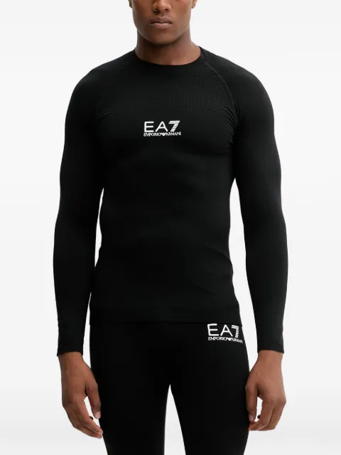 Ea7 Emporio Armani logo-print functional underwear