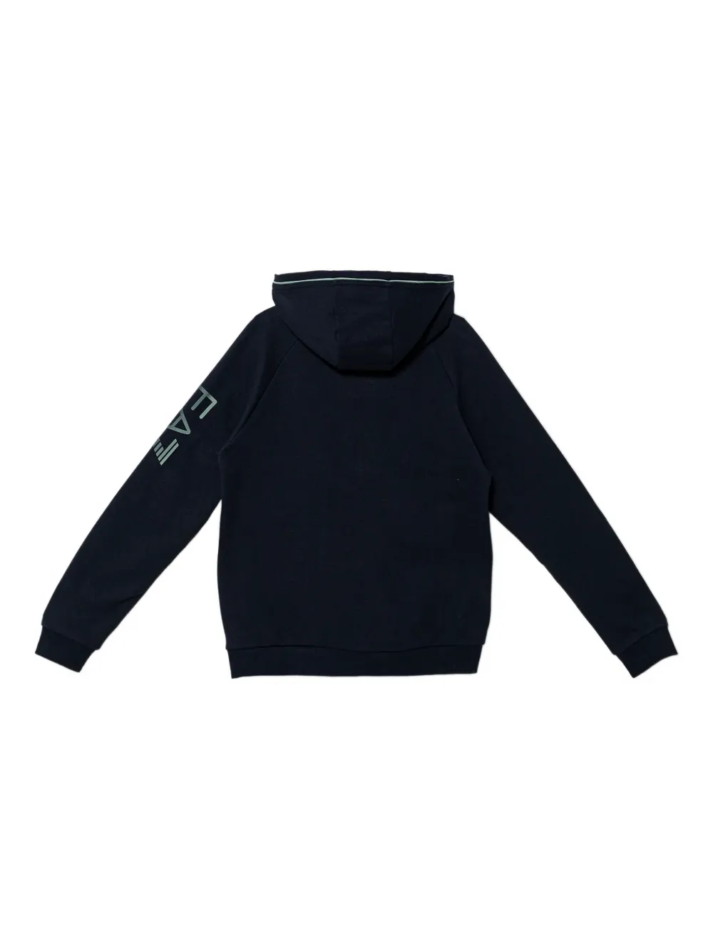 Ea7 Hooded Tracksuit In Blue