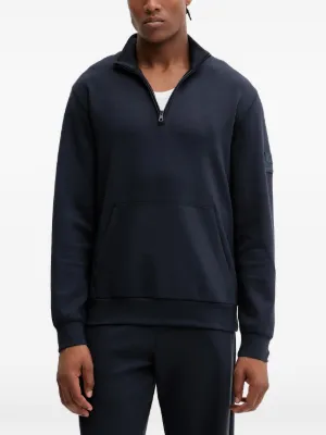 Ea7 Emporio Armani ジップアップ パーカー | ブルー | FARFETCH JP