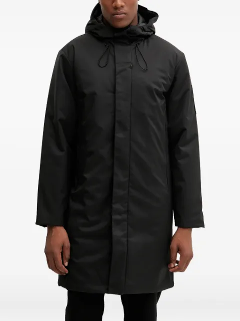Ea7 Emporio Armani parka con capucha y cremallera