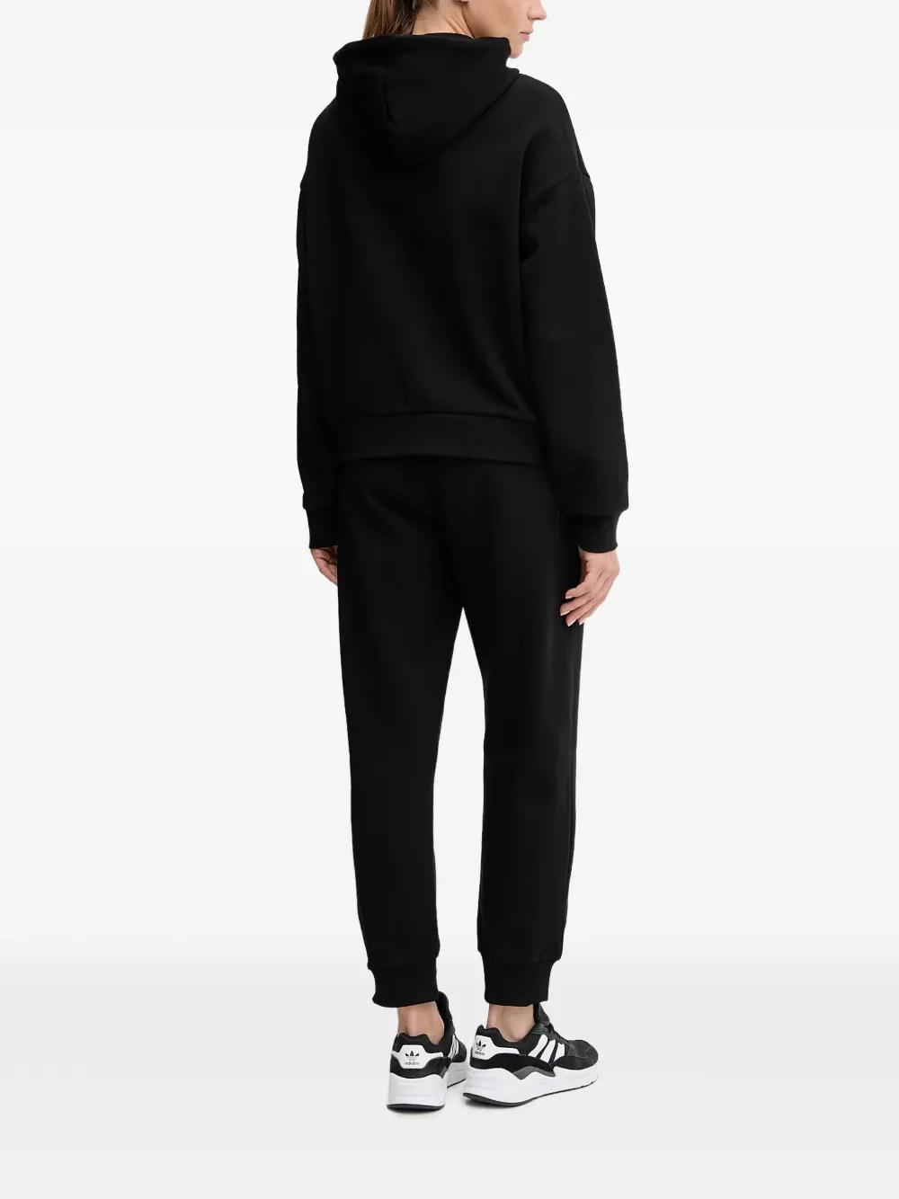 Ea7 Emporio Armani hooded tracksuit Zwart