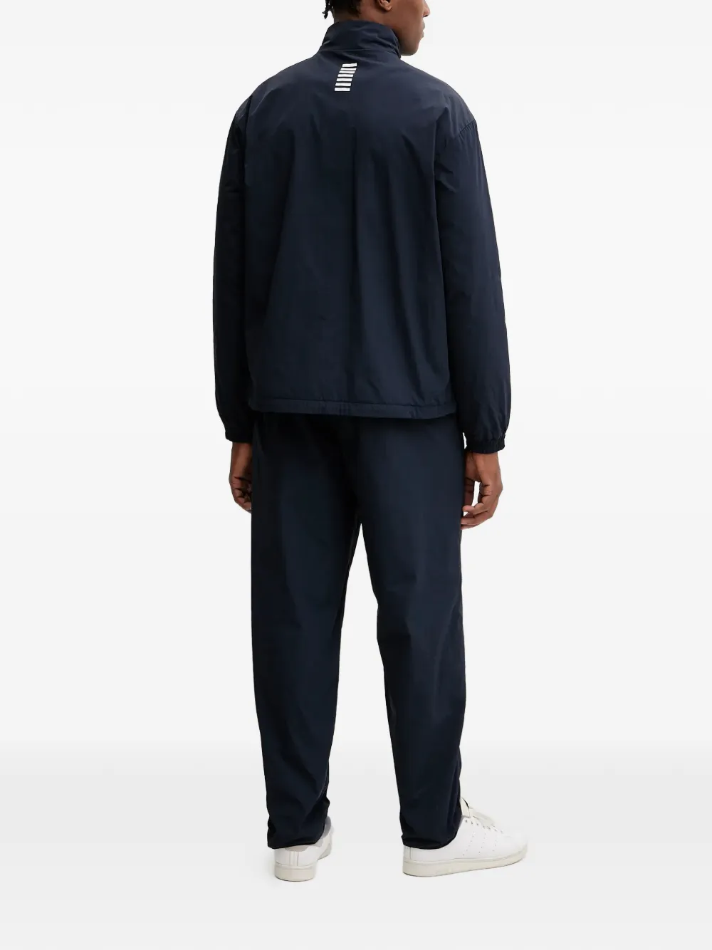 Ea7 Emporio Armani logo-detail tracksuit Blauw