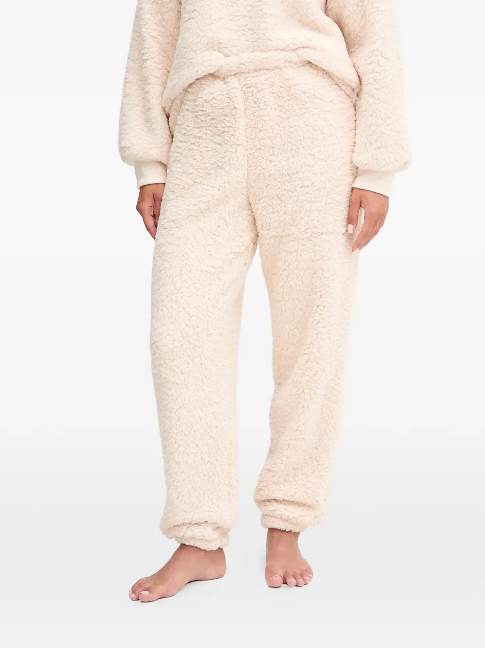 Dkny Sherpa Pajama Set In Pink