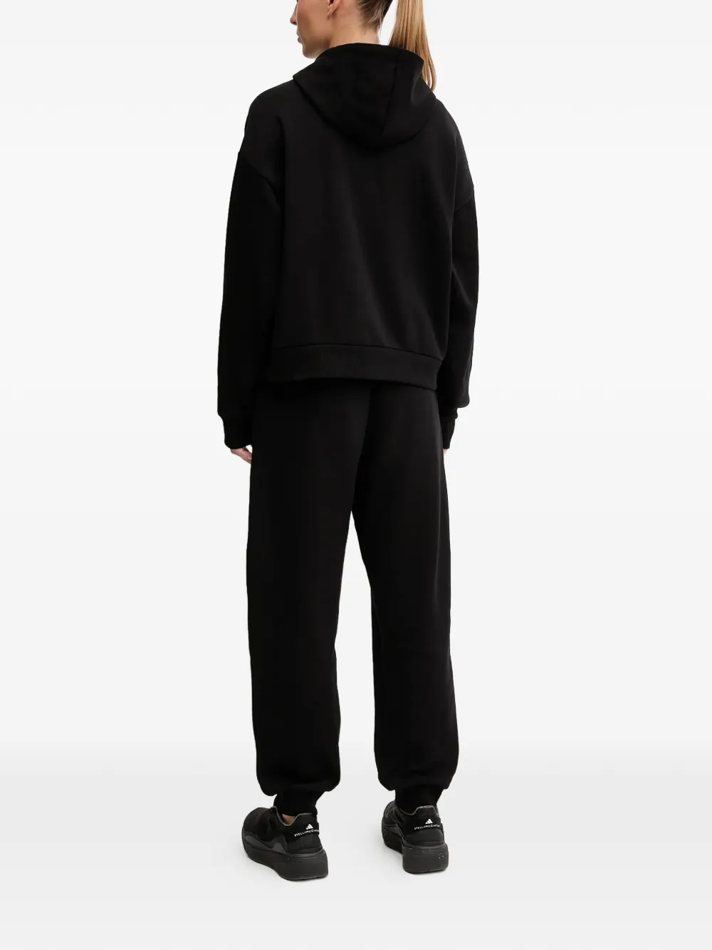 Ea7 Hooded Tracksuit In Black