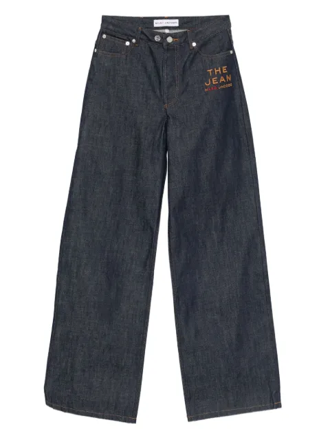 A.P.C. x Marc Jacobs logo-embroidered jeans