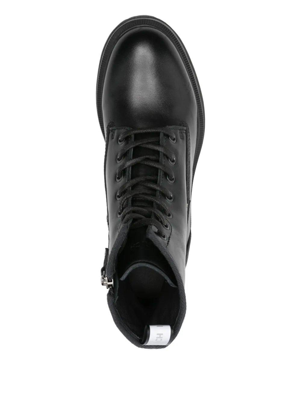 Woolrich Round Toe Chelsea Boots With Lug Sole In Black