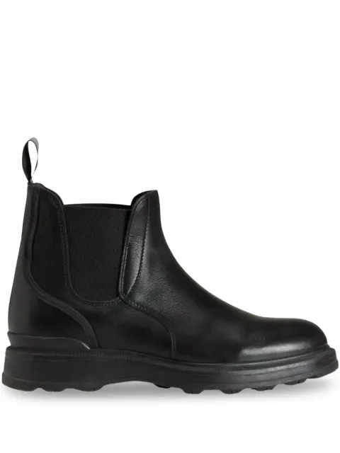 Woolrich leather chelsea boots