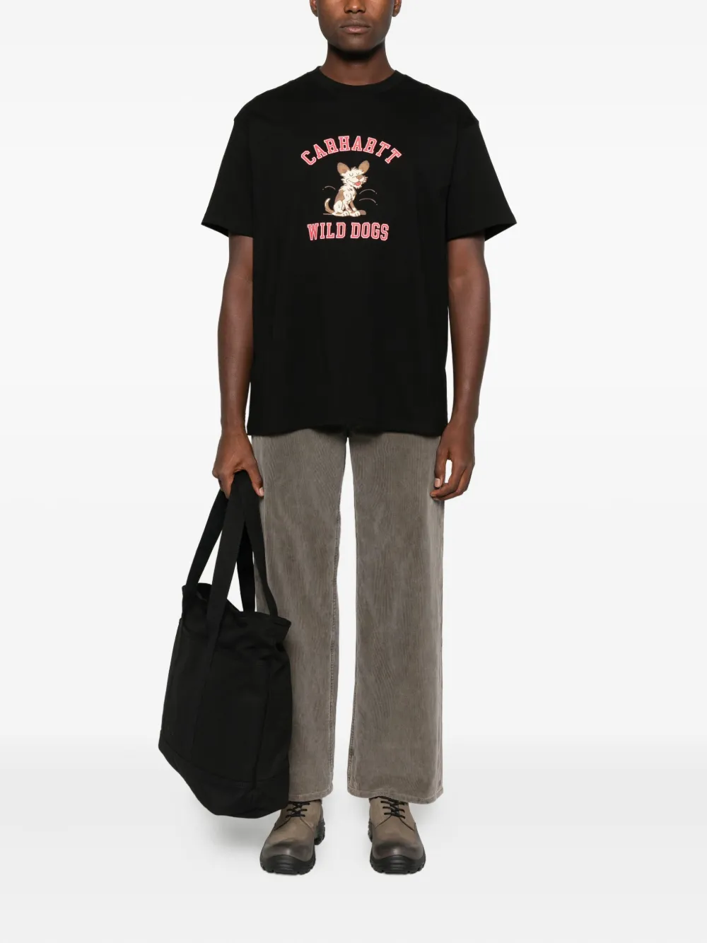 Carhartt WIP graphic-print t-shirt - Zwart