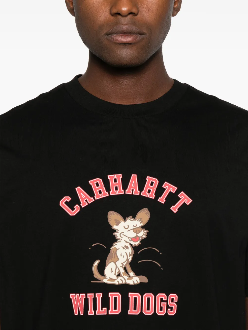 Carhartt WIP T-shirt met grafische print Zwart