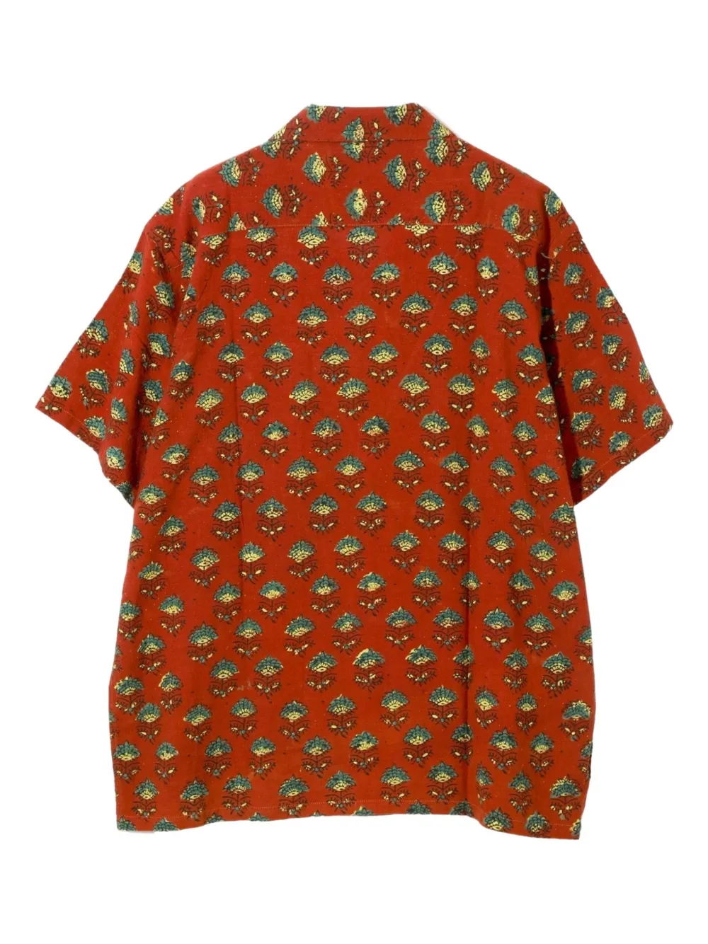  South2 West8 Front-pockets Shirt - Red 