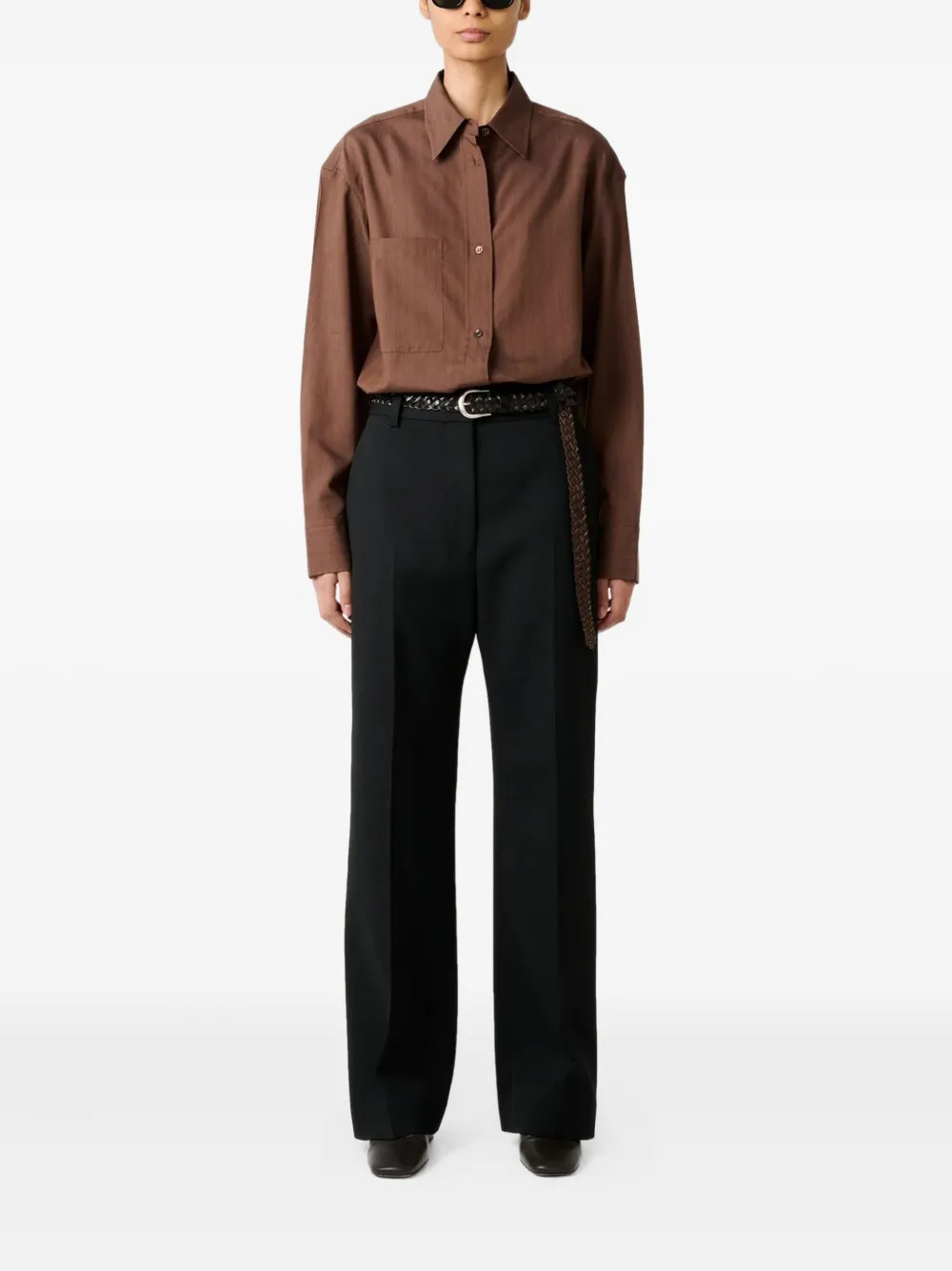 Studio Nicholson Holm broek - Zwart