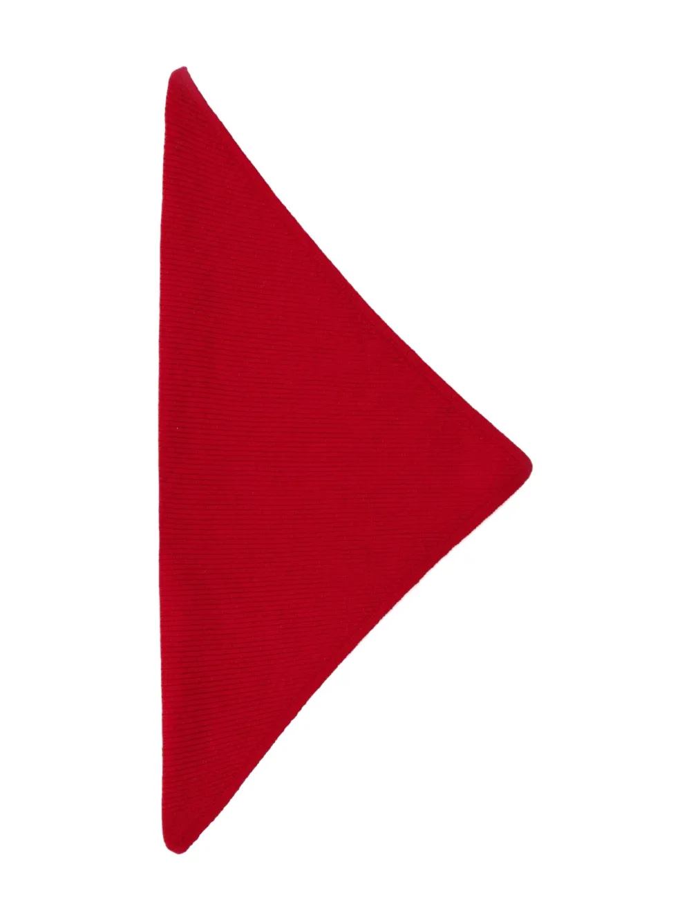Studio Nicholson Merino Wool Pythagoras Scarf In Red