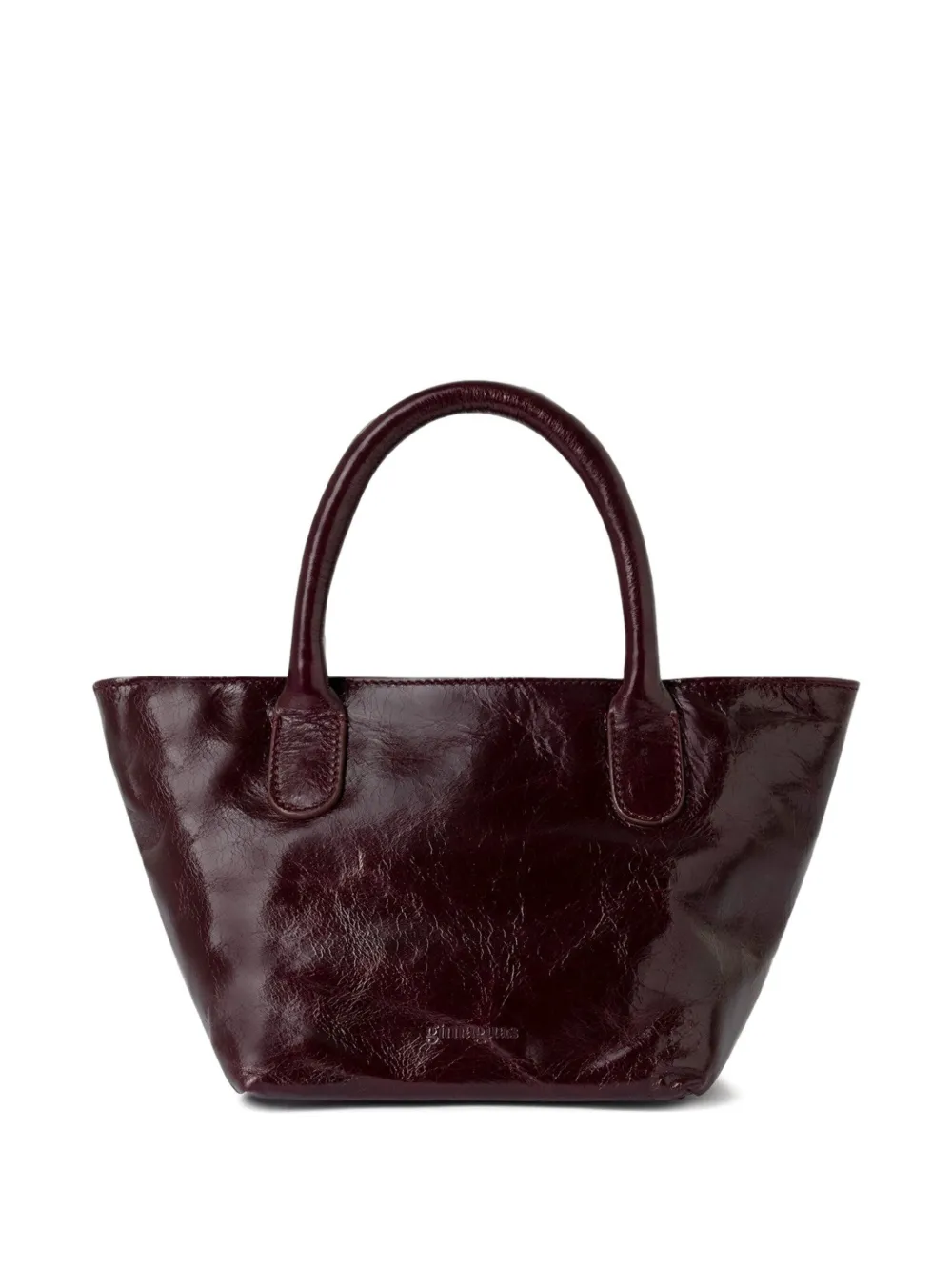 Gimaguas Mini Capazo Shoulder Bag In Red