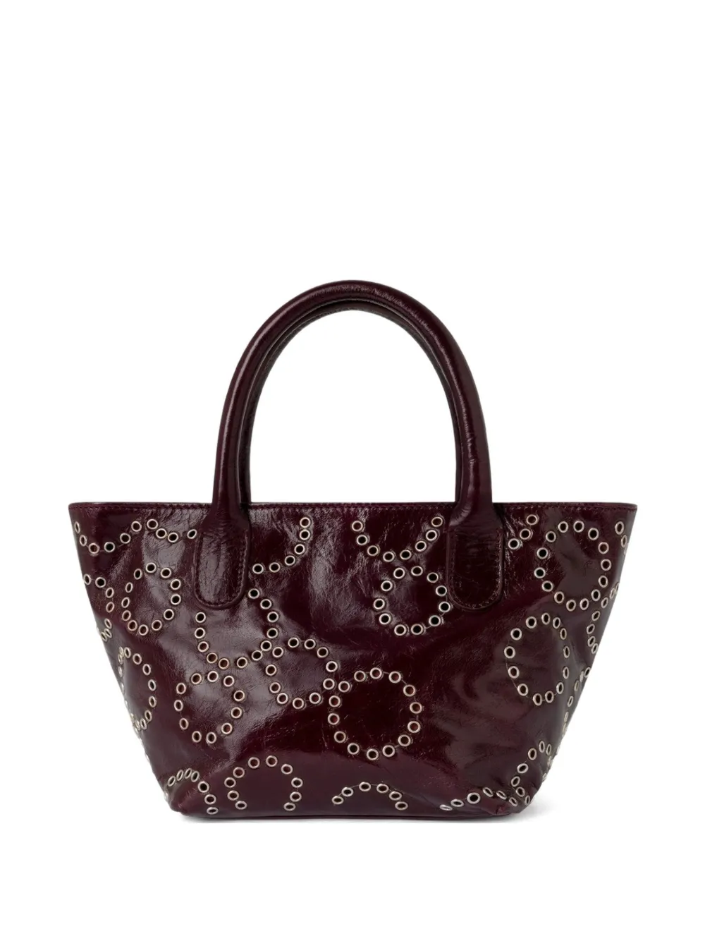 Gimaguas Mini Capazo Shoulder Bag In Red