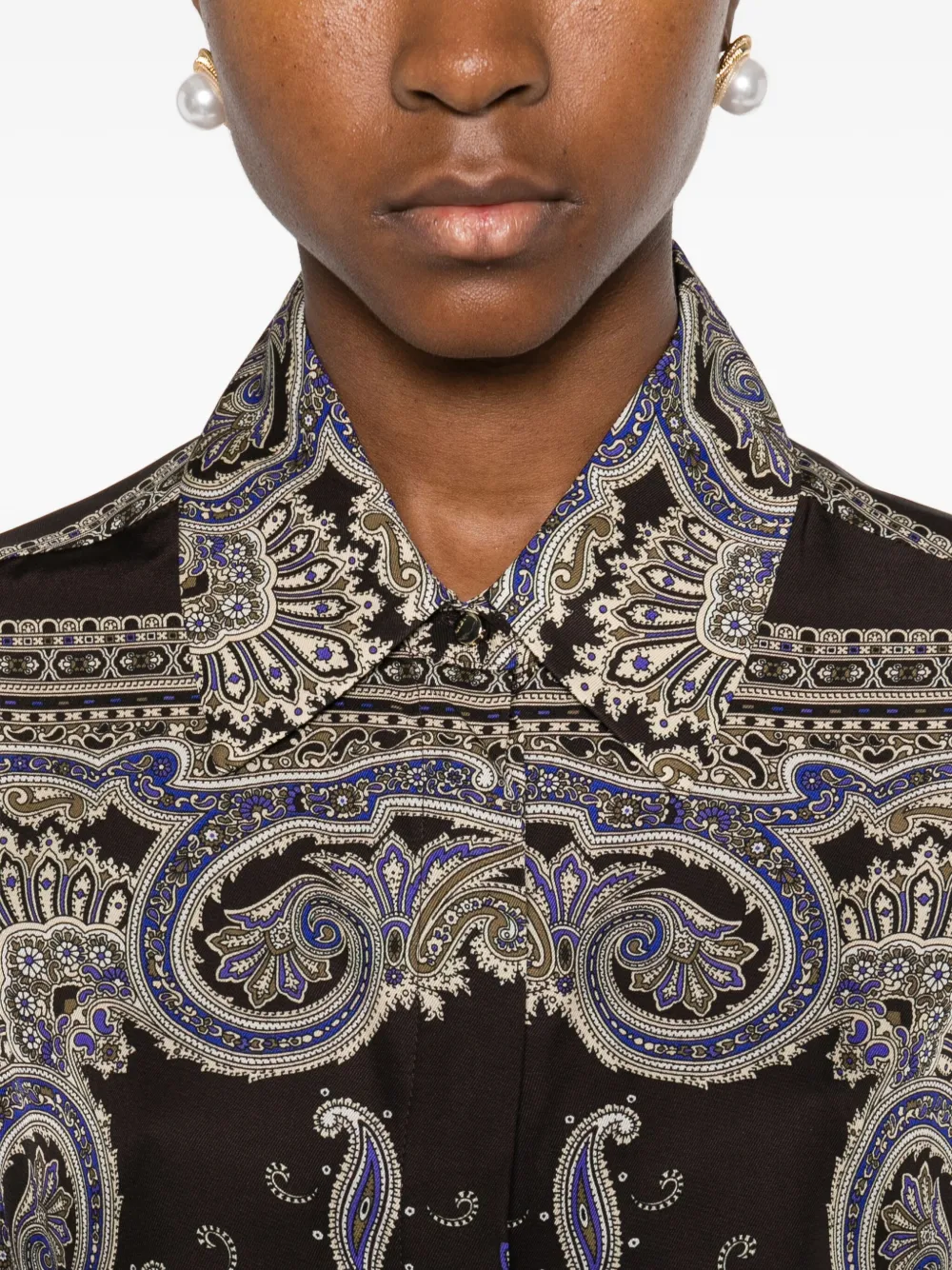 Liu •jo Shirt Liu Jo Woman Color Multicolor In Brown