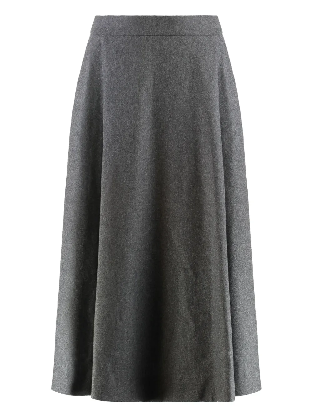 'S Max Mara flared midi skirt - グレー 'S Max Mara flared midi skirt - グレー
