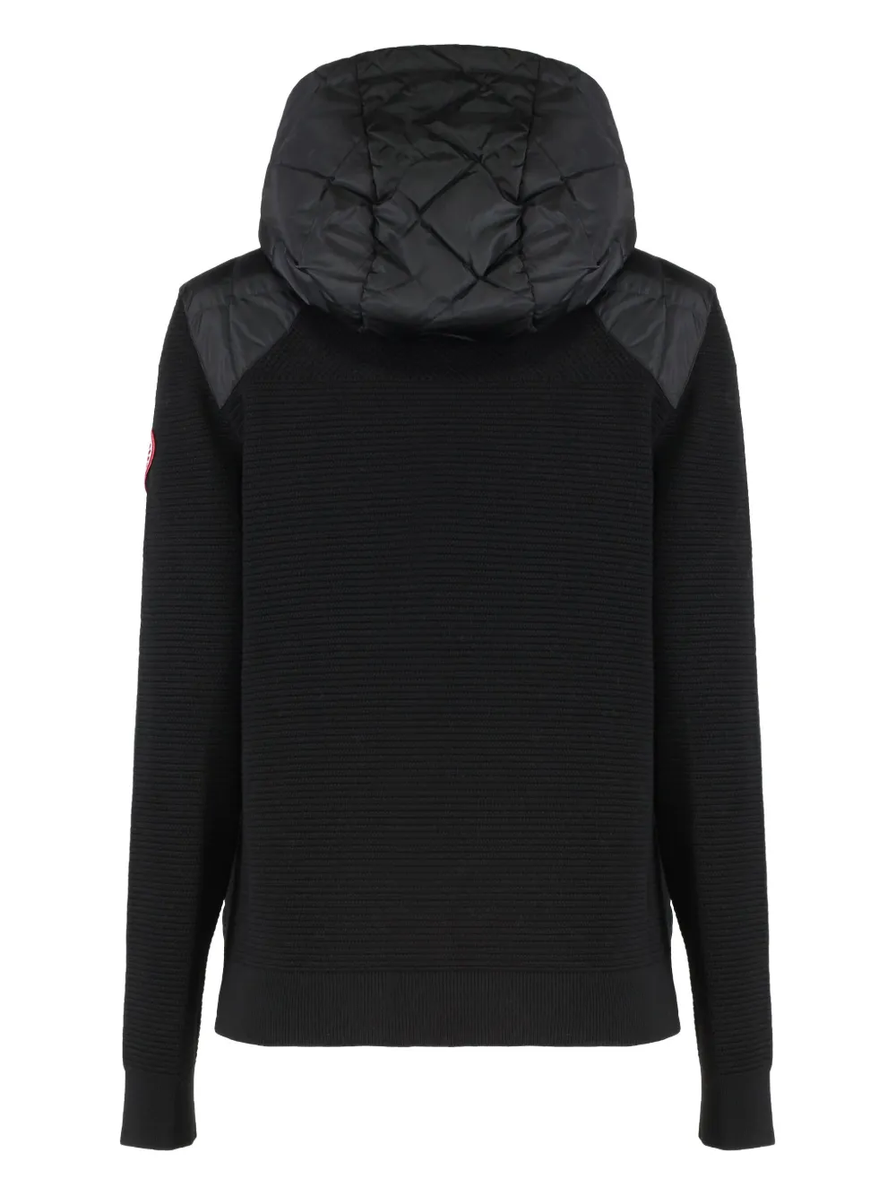 Canada Goose Padded-front Cardigan In Brown