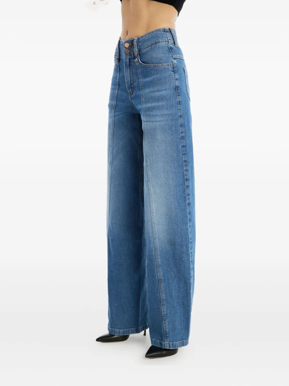 No44 Rhea Jeans In Blue
