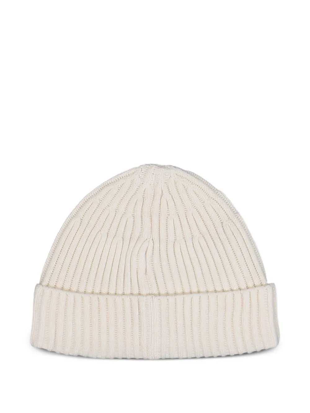 Stone Island ribbed logo-patch beanie hat | Image 2