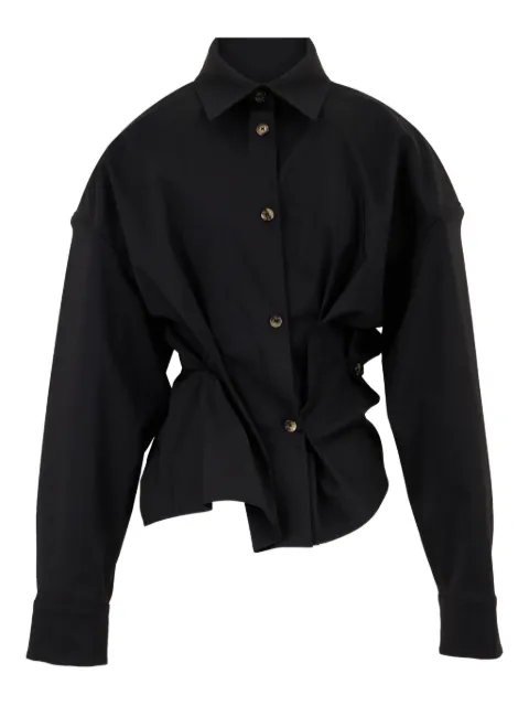 A.W.A.K.E. Mode twisted-detail shirt