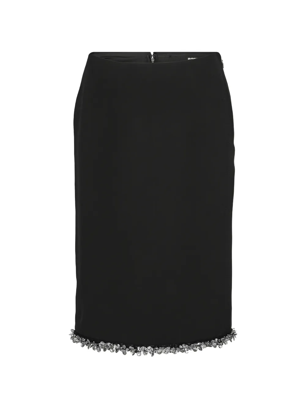 ROTATE BIRGER CHRISTENSEN Midi-rok met verfraaid detail Zwart