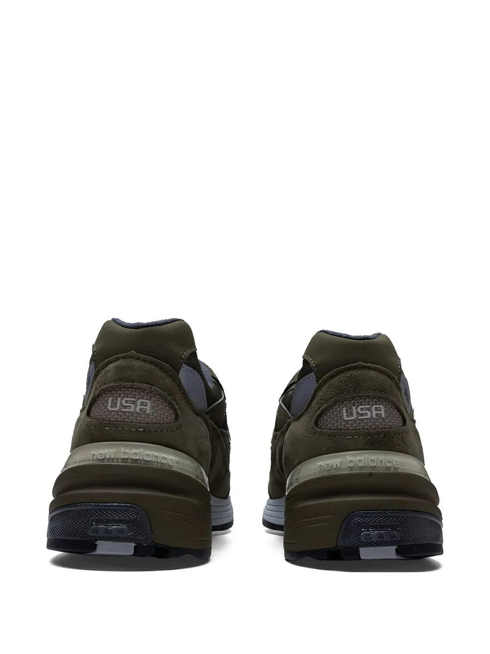 New Balance MADE in USA 992 sneakers met vlakken Groen