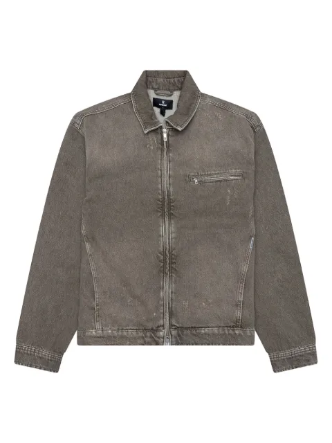 Represent collared denim jacket