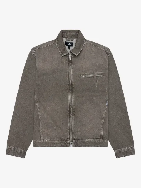 Represent collared denim jacket