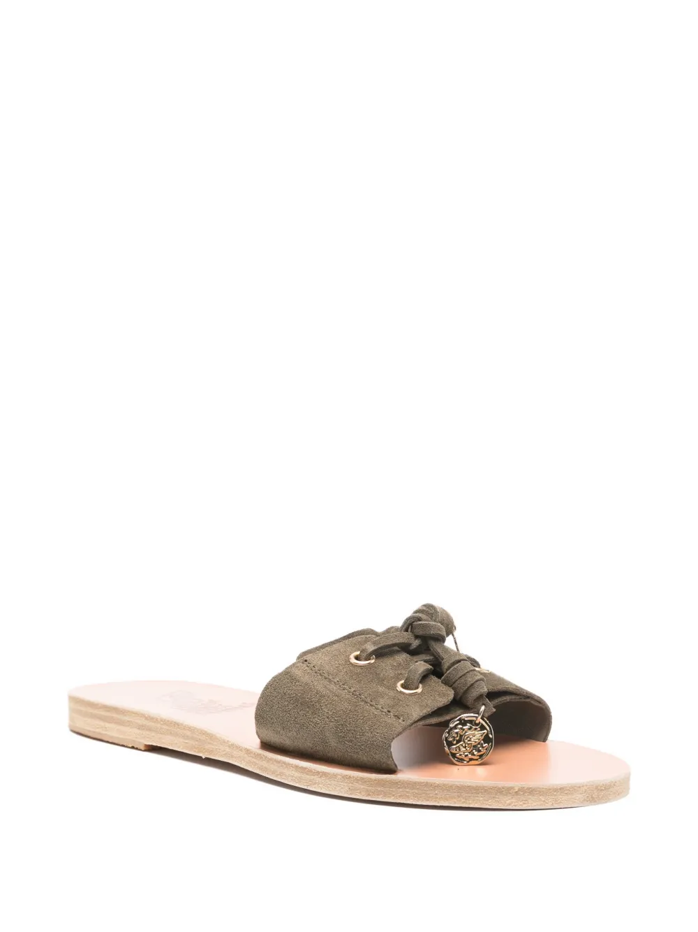 Ancient Greek Sandals Verina knotted-detail sandals Groen