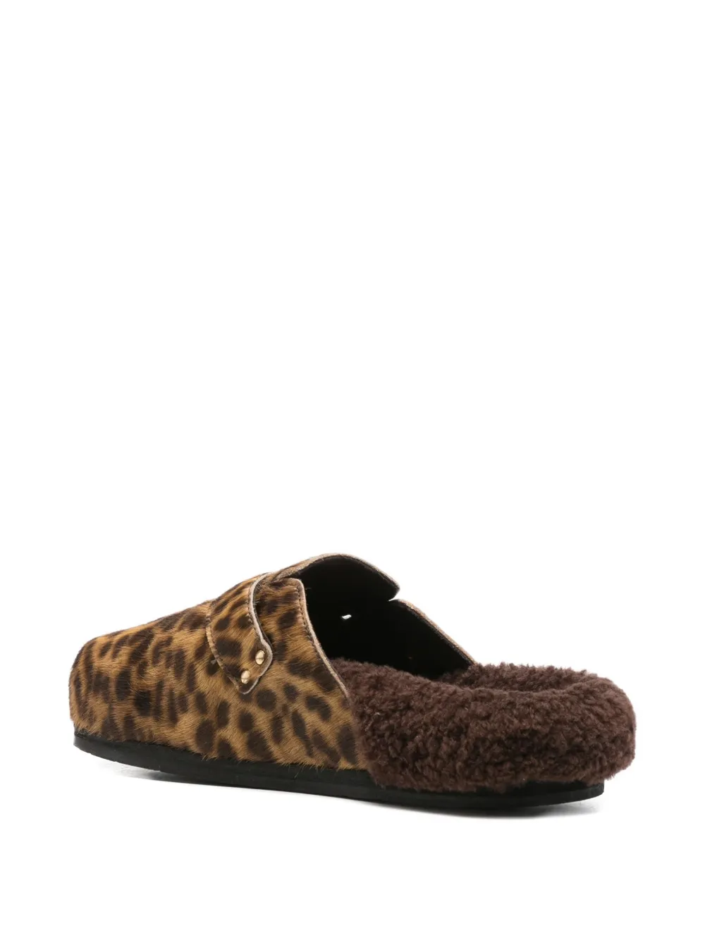 Ancient Greek Sandals Vasilitsa Leopard-print Mules In Multi