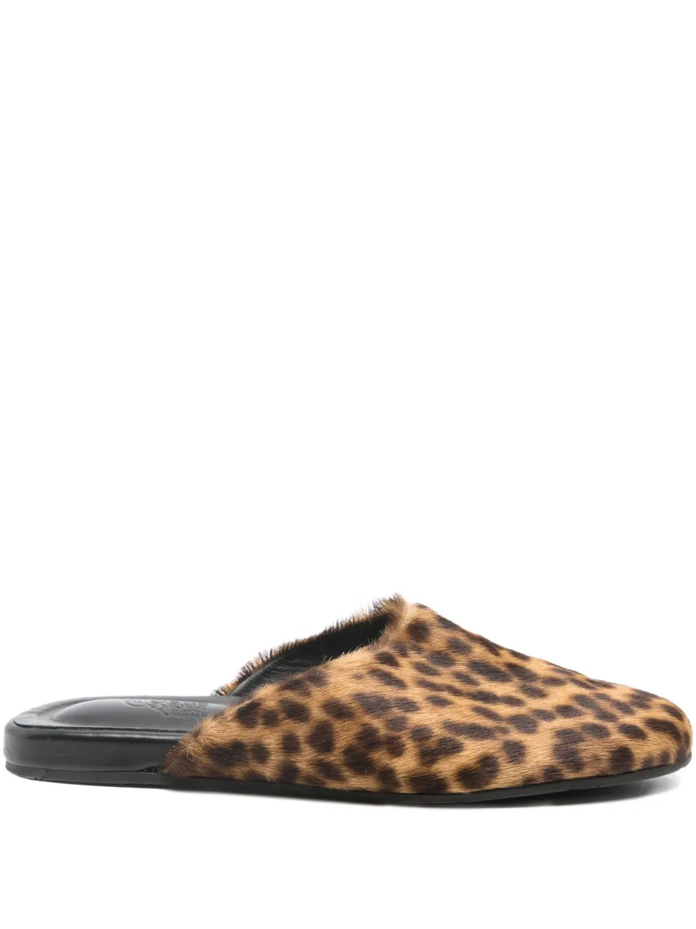 Ancient Greek Sandals leopard-print mules | Brown | Image 1