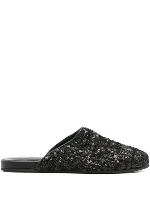 Ancient Greek Sandals The Slipper sequined mules