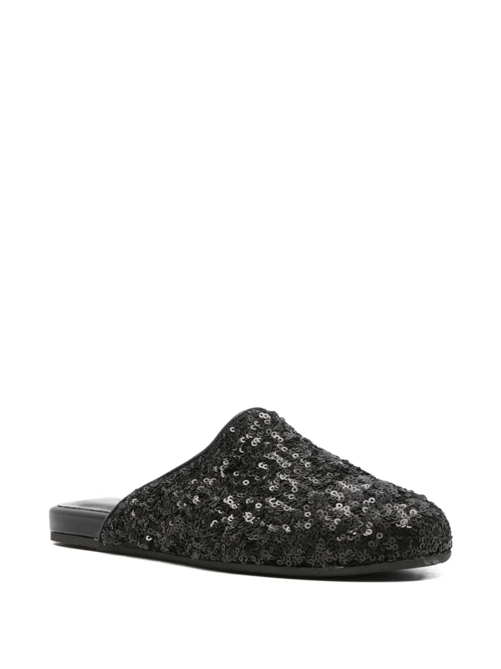 Ancient Greek Sandals The Slipper sequined mules | Flat Mules | Image 2